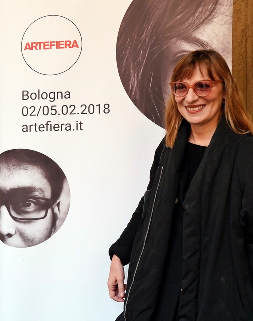 Angela Vettese alla conferenza stampa di presentazione di ArteFiera e ArtCity.