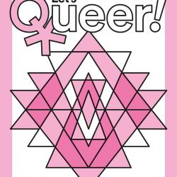 Fronte del volantino di Let's Queer.