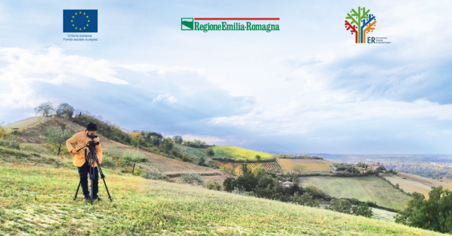 Locandina corso Raccontare il territorio con l'audiovisivo