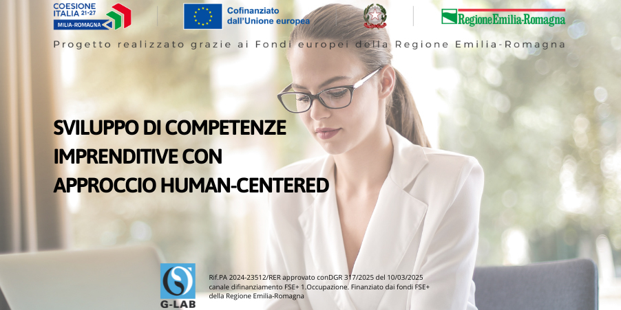 Corso Sviluppo di competenze imprenditive con approccio human-centred