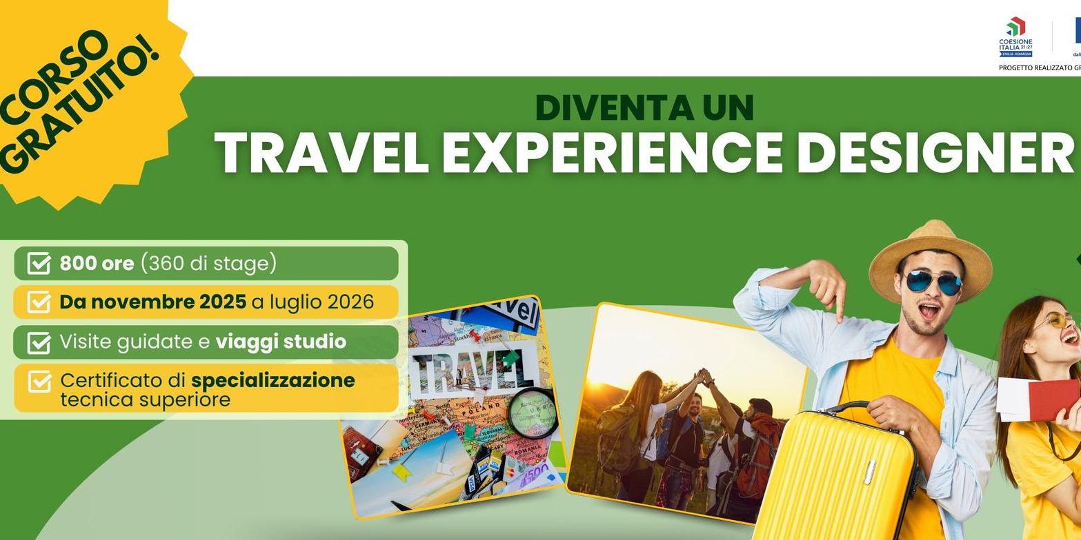 Corso Tecnico della progettazione e promozione di prodotti e servizi turistici