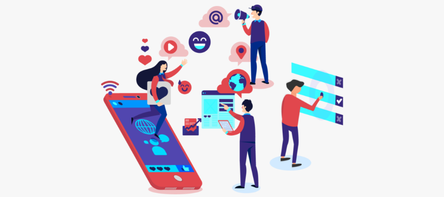 grafica per social media marketing
