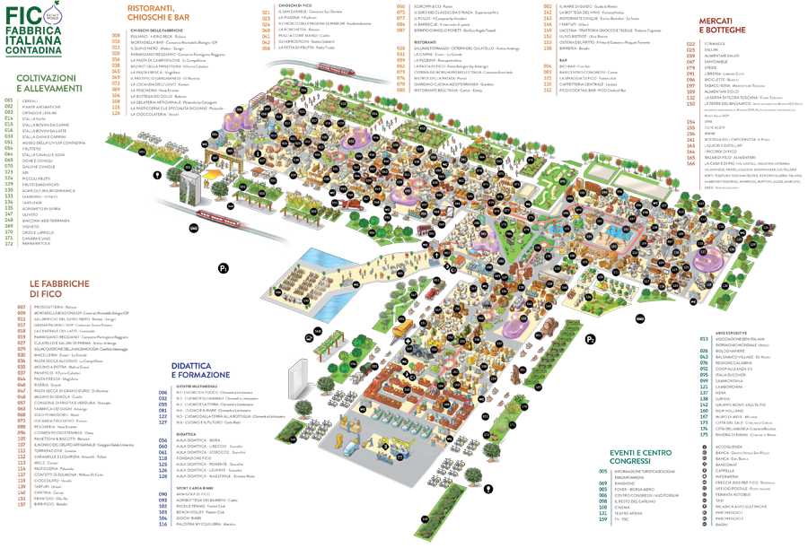 Mappa FICO Eataly World