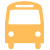 Bus icona gialla