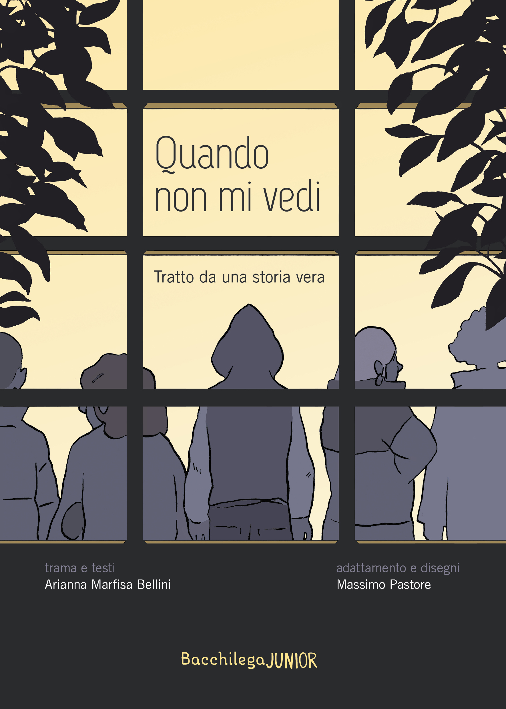 Copertina del fumetto Quando non mi vedi