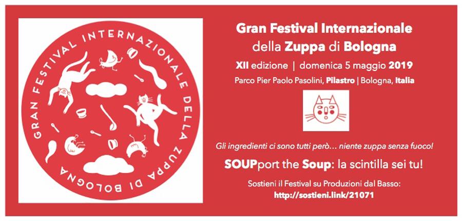 Locandina Gran Festival Internazionale della Zuppa di Bologna
