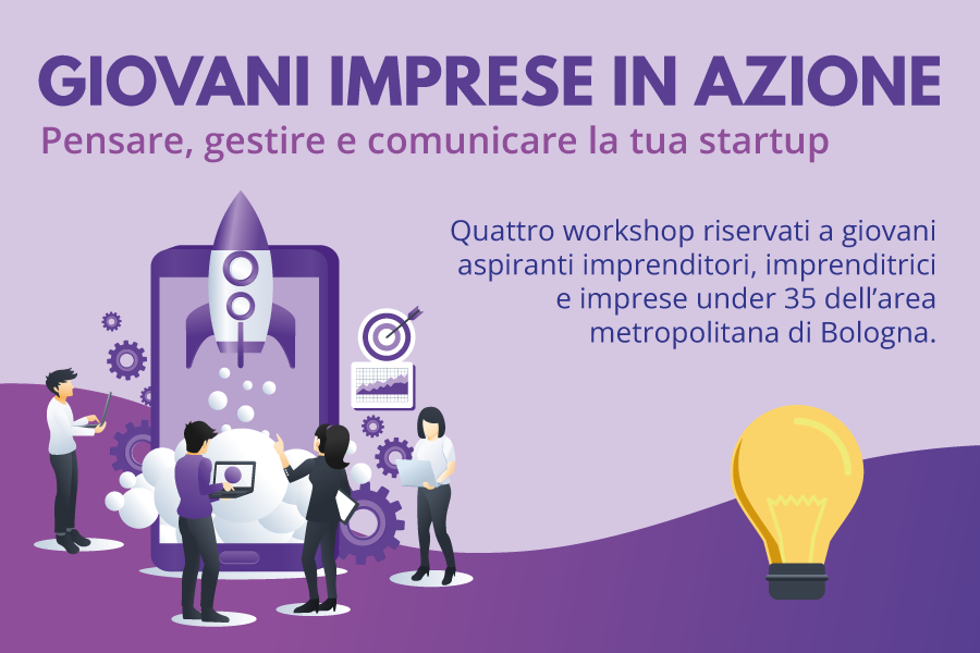copertina del ciclo di incontri giovani imprese in azione