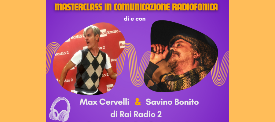 Masterclass in comunicazione radiofonica 2025