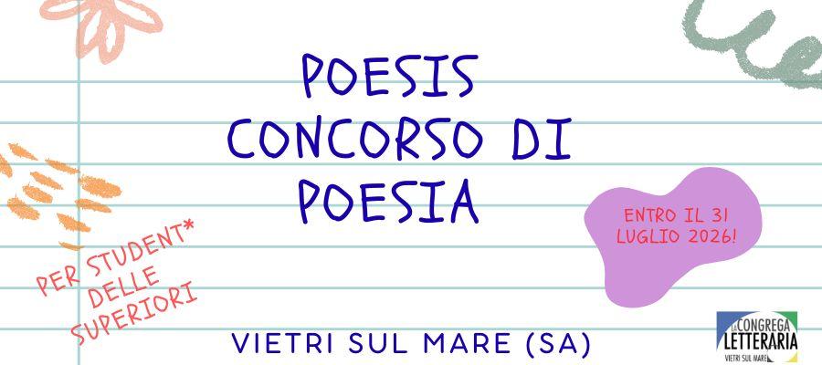 Poesis concorso di poesia per studenti superiori Vietri sul Mare 