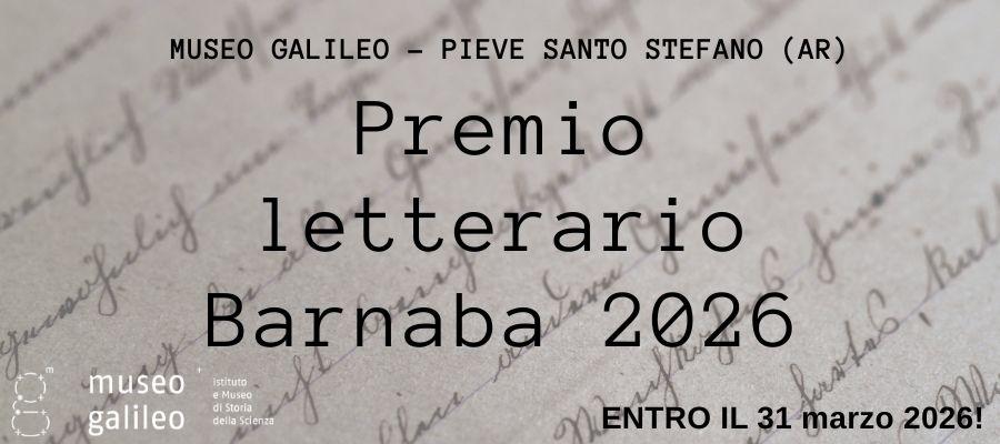 premio letterario barnaba 2026 