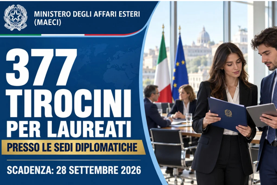 377 tirocini diplomatici