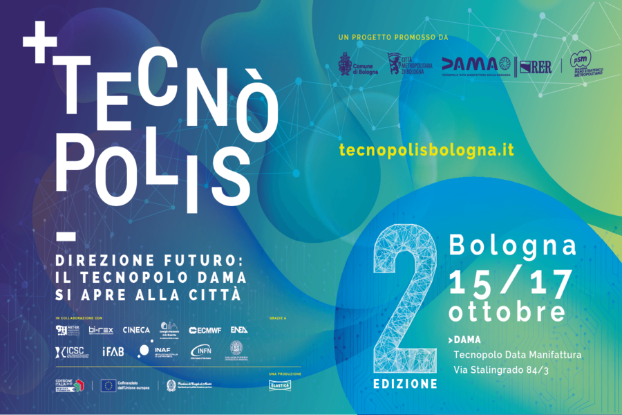 Grafica evento tecnopolis ottobre 2026