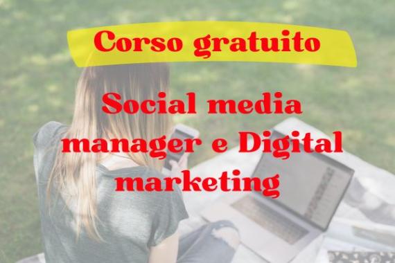 social media manager e digital marketing 