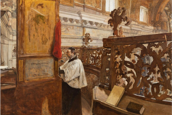 quadro di luigi serra